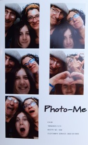 Photo-booth on Totnes Station