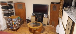 Full effect...including a 'lazy-susan' CD/DVD cabinet...